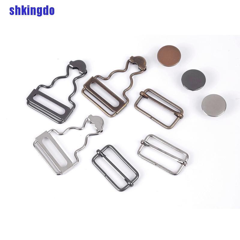 1 Bộ nút kim loại nút cài cho quần yếm denim