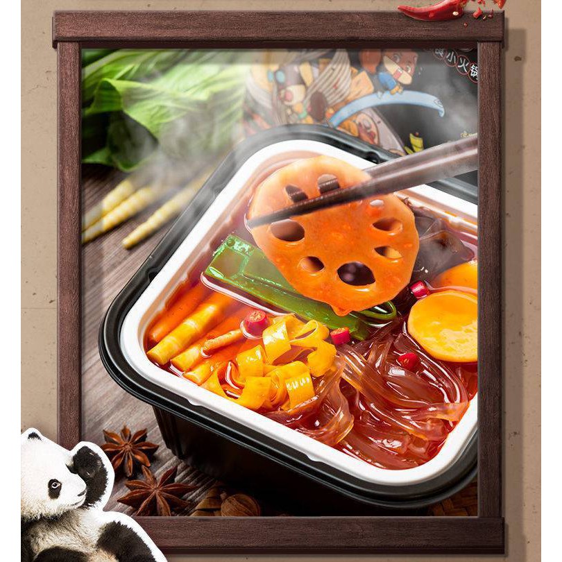 Lẩu tự sôi Ba Con Sóc (Three Squirrels), Lẩu chay bơ cay  - Ăn vặt Ba Sóc Mỡ | BigBuy360 - bigbuy360.vn