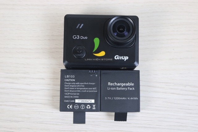 Pin dự phòng cho camera hành trình Gitup G3 Duo | BigBuy360 - bigbuy360.vn