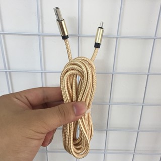 Cáp Sạc Iphone Dây Dù Dài 3m Cao Cấp