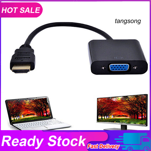 Cáp Chuyển Đổi Ts-1080P Hdmi-Compatible Male Sang Vga Hd