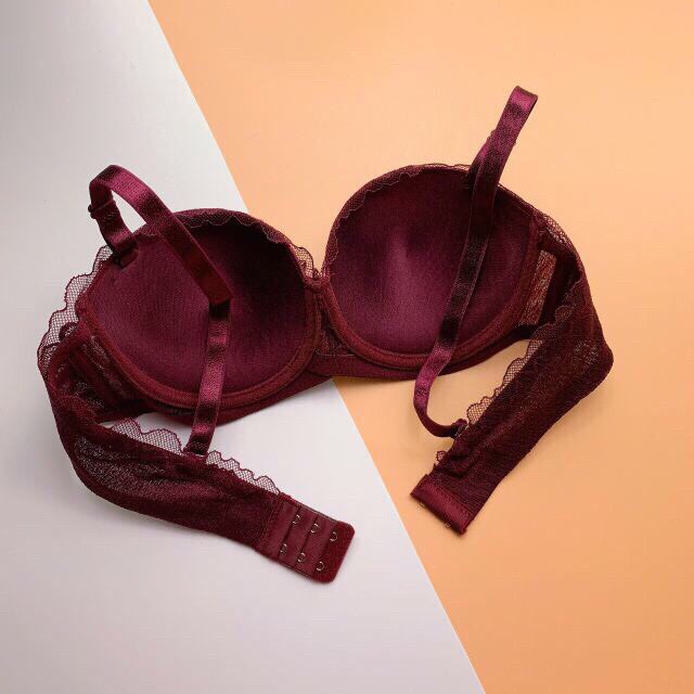 Áo lót , áo ngực quả ngang mút mỏng có ren 8322