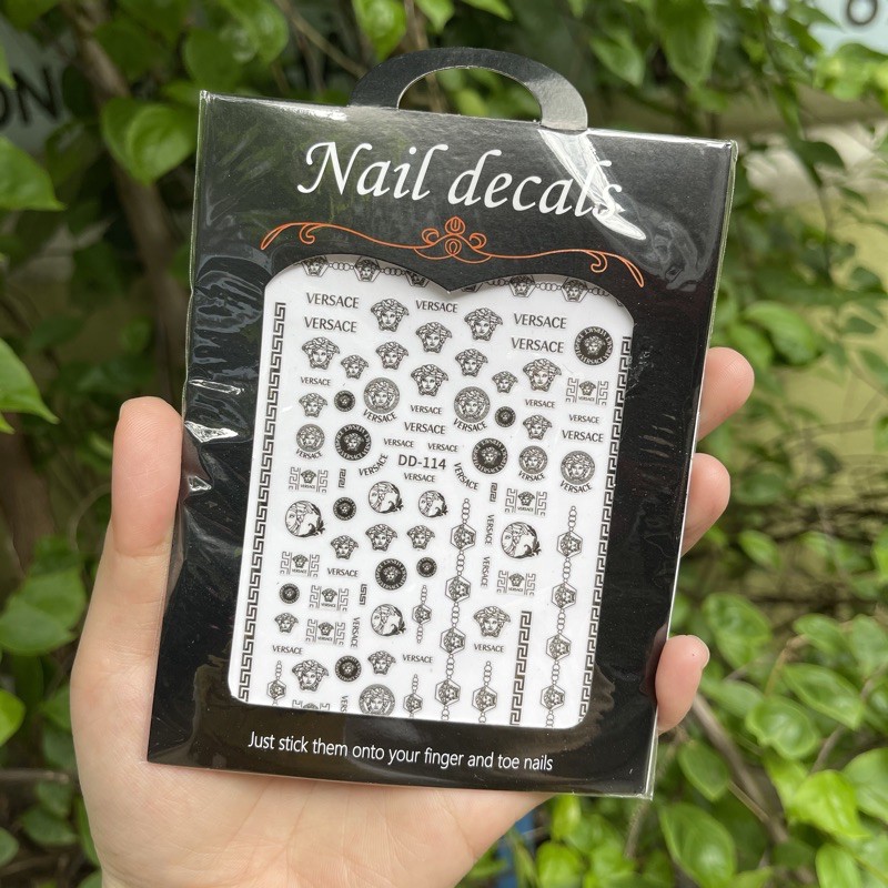 Sticker chữ - Phụ kiện Nail