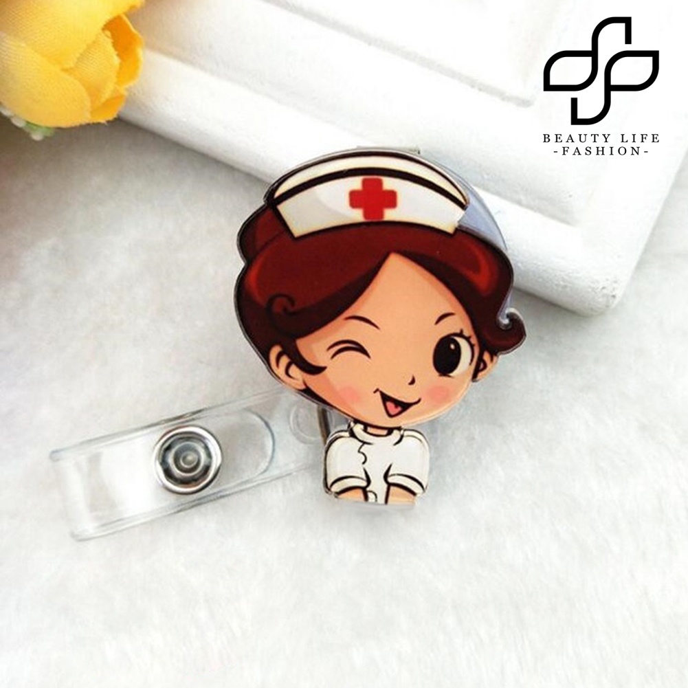 Dây Đeo Bảng Tên Họa Tiết Hoạt Hình Dễ Thương Giá Đỡ