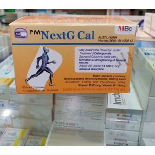 Viên Uống Bổ Sung Calci NextG Cal 60 Viên