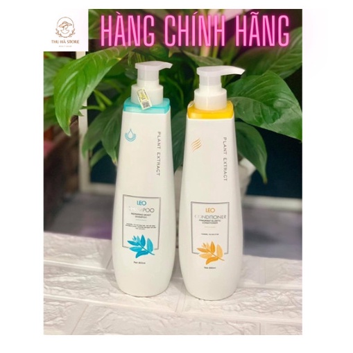 CHÍNH HÃNG Cặp dầu gội xả phục hồi tóc hư tổn siêu mềm mượt tóc LEO PROSEE 800ml | BigBuy360 - bigbuy360.vn