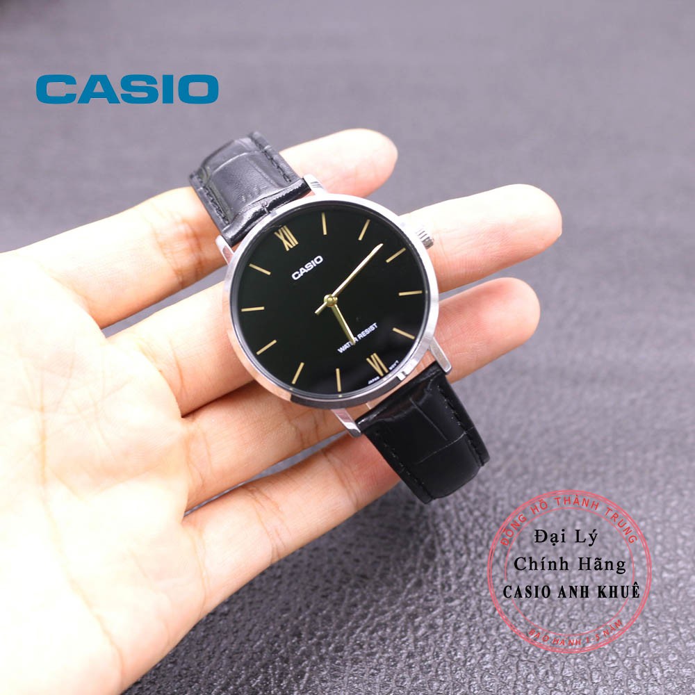 Đồng hồ nữ Casio LTP-VT01L-1BUDF dây da