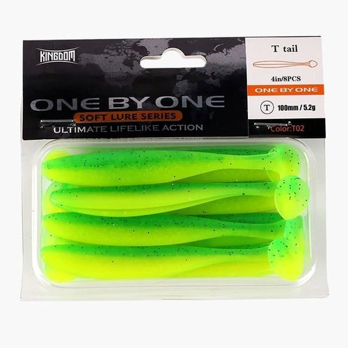 Mồi mềm câu Lure Kingdom câu lóc chẽm 10cm 5.2g