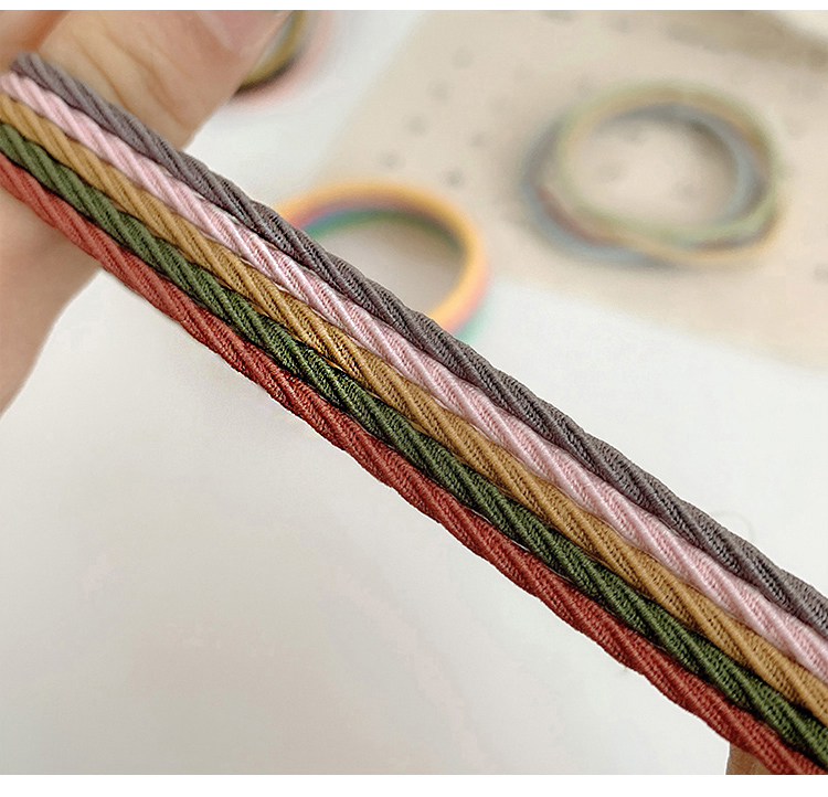 Set 5 Băng Đô Co Giãn Phong Cách Retro Xinh Xắn