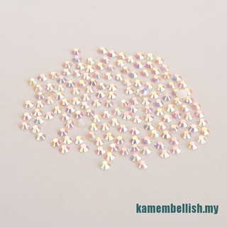 Set 1000 Hạt Đá Pha Lê Tròn 4mm Tự Trang Trí Móng Tay