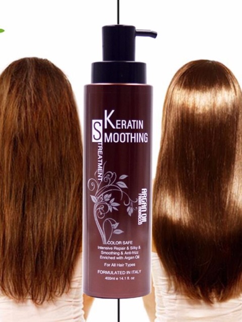 [Chính hãng] [Siêu rẻ] Hấp dầu Keratin Smoothing phục hồi tóc hư tổn 400ml