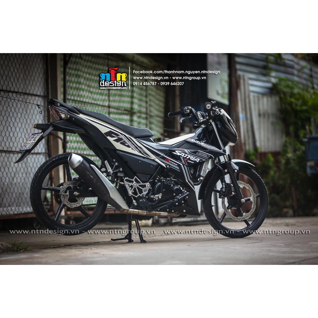 Tem Satria - Raider FI mẫu F150