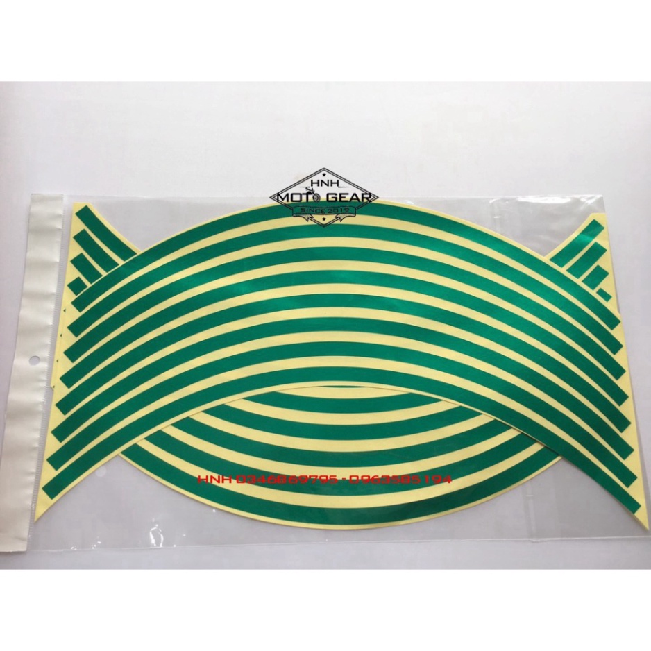 Tem Phản Quang 3M Dán Vành Cho Xe Máy