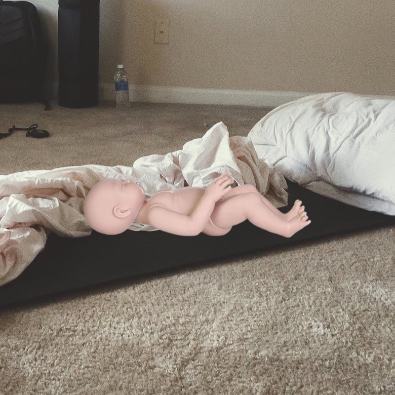 Búp Bê Sơ Sinh 11inch Dùng Trang Trí Độc Đáo DIY