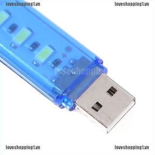 Đèn Đọc Sách 3 Bóng LED USB Mini
