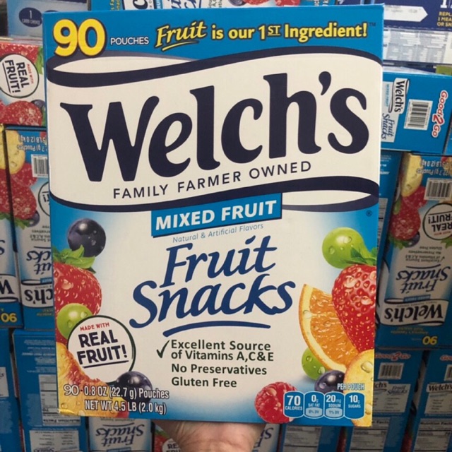 KẸO DẺO WELCH’S FRUIT SNACKS