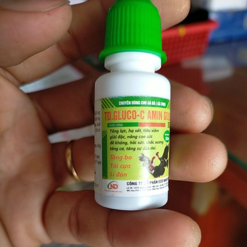 Sản phẩm cho gà đá, giúp tải cựa tăng bo hộp 2 chai Flocin 200