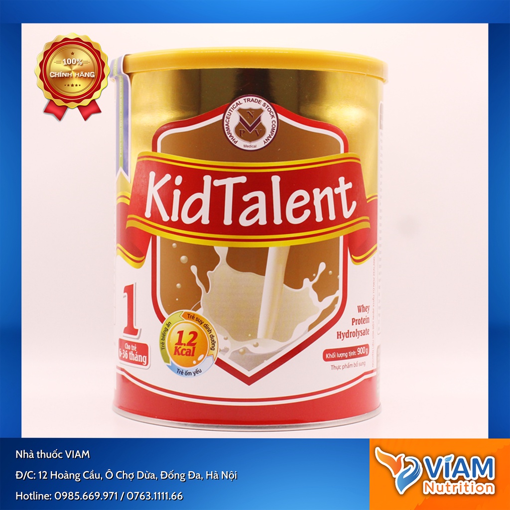 Sữa Kid Talent 1 Dinh dưỡng cao năng lượng giúp tăng cân, chiều cao.