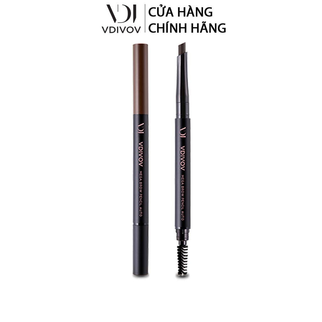 Chì kẻ mày bút vặn VDIVOV Mega Brow Pencil Auto 0.35g