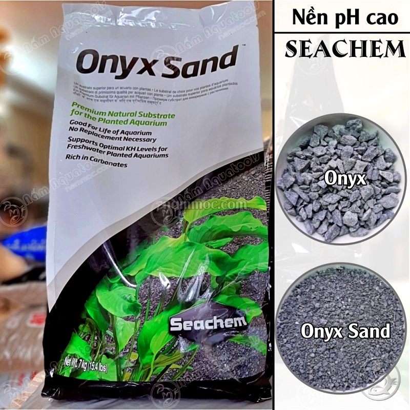 [1kg] Nền SEACHEM Onyx | Onyx Sand - Nền pH Cao Dành Co Hồ Cá Cảnh, Hồ Tép Sula, Tép Màu