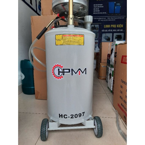 Máy hút dầu thải khí nén HPMM  HC2097, sản phẩm chính hãng, bảo hành 12 tháng
