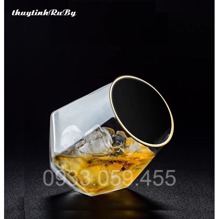 Ly rock kim cương pha lê uống whisky, cốc uống rượu tây mạnh | BigBuy360 - bigbuy360.vn