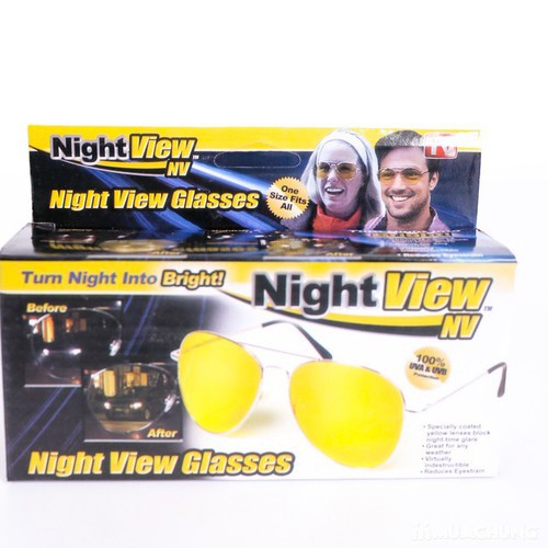 Kính nhìn xuyên đêm - Tặng kèm bao da - Kính Night View Glasses