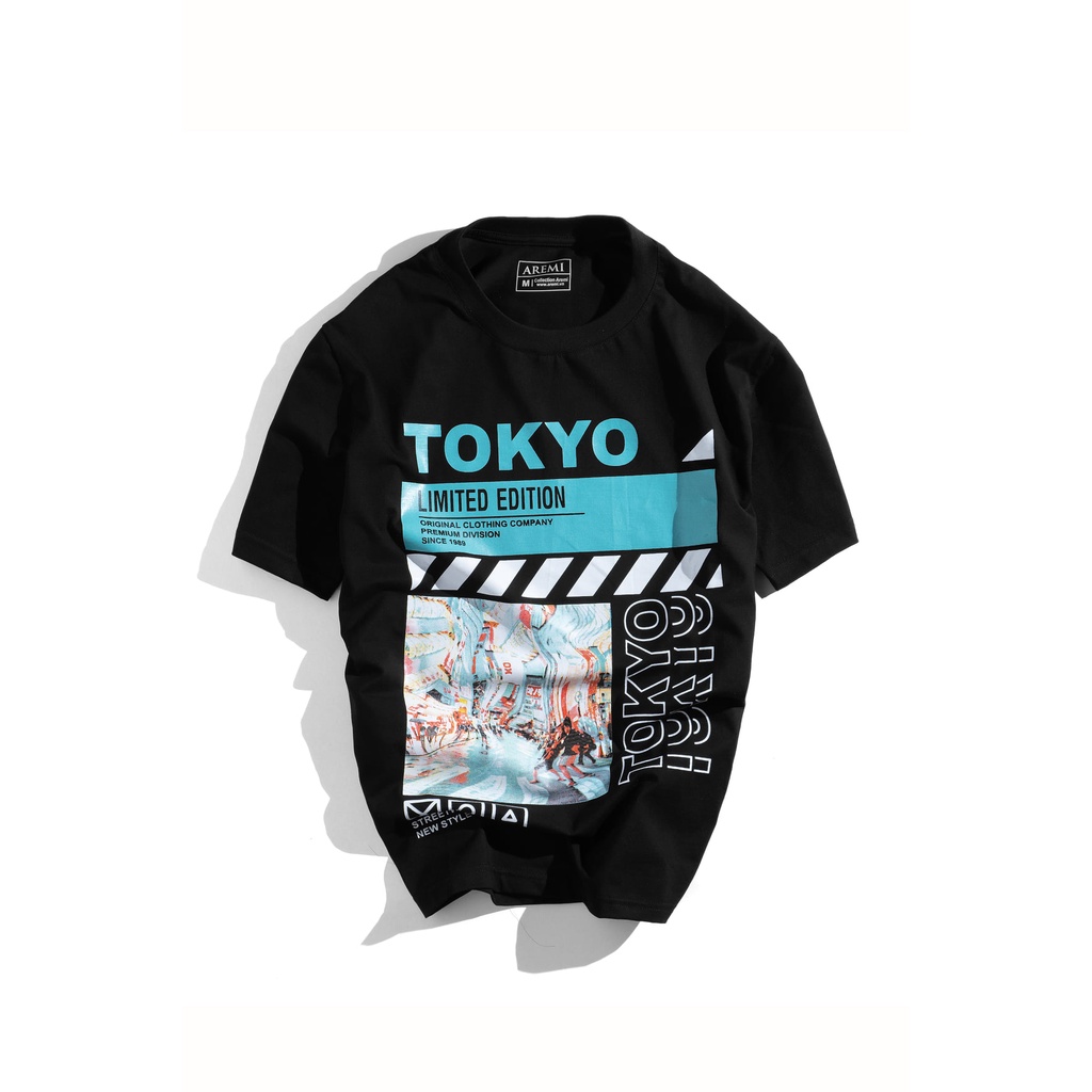 Áo thun nam nữ, phông nam nữ Tokyo vải cotton chuẩn xịn hàng đẹp mặc thoáng mát