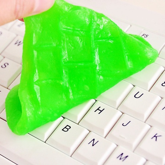 Gel vệ sinh hút bụi đa năng - gel dẻo lăn bụi vệ sinh bàn phím laptop, vệ sinh bàn phím máy tính DANA