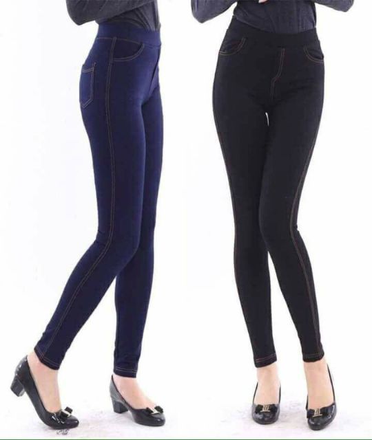 Quần legging giả bò năng động | BigBuy360 - bigbuy360.vn