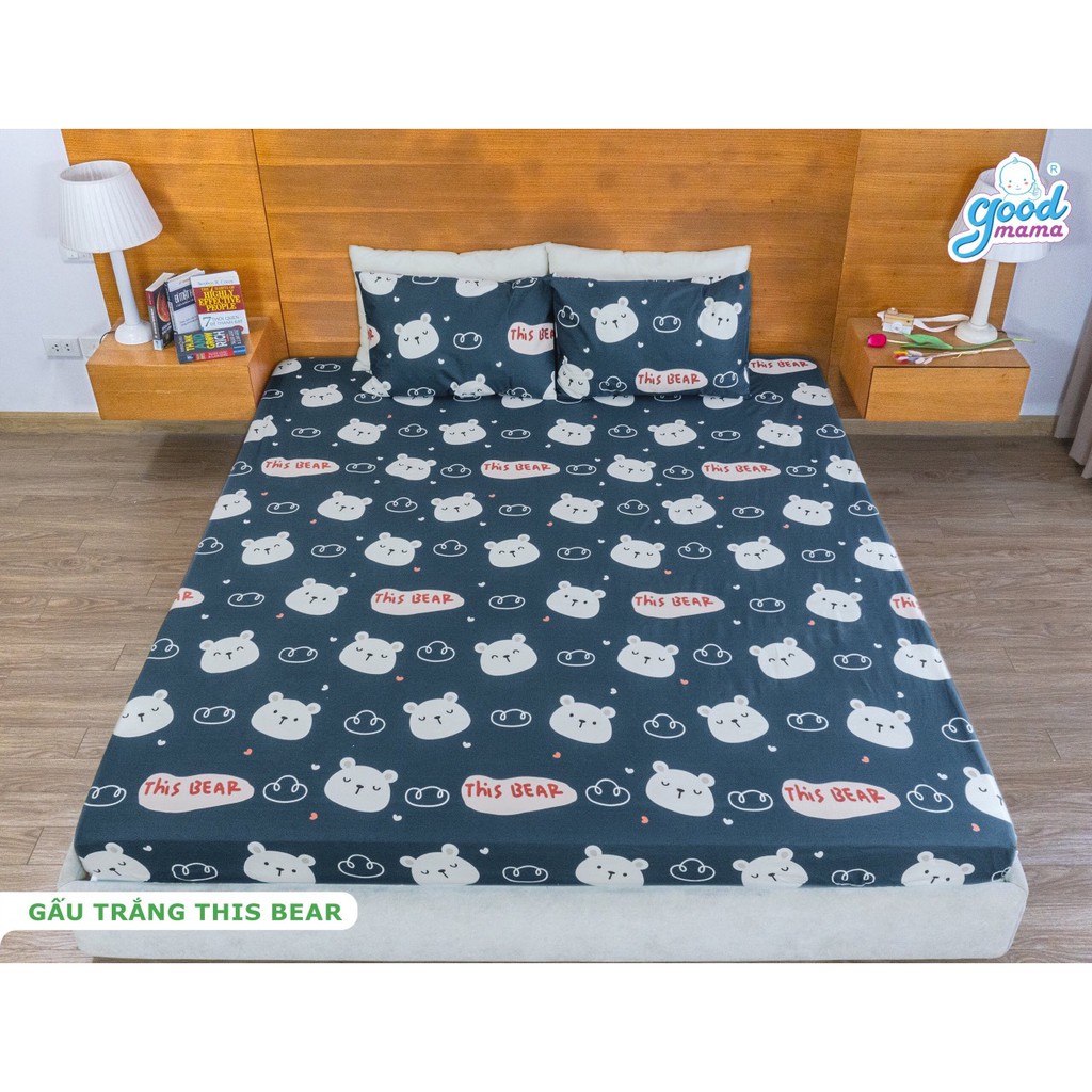 Ga chống thấm Goodmama 100%cotton ( không kèm vỏ gối)