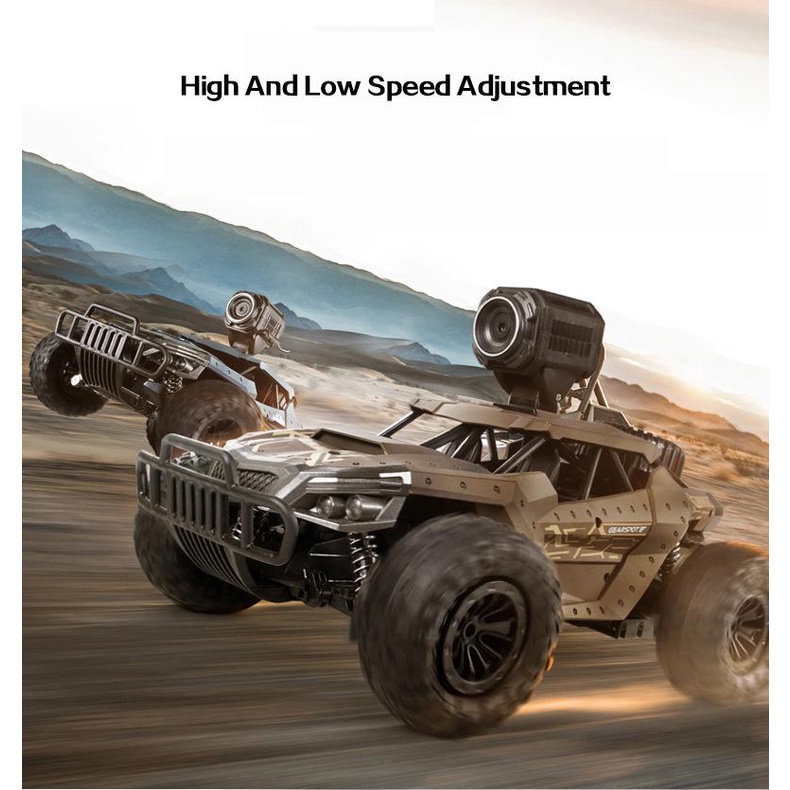 Xe Địa Hình Điều Khiển Từ Xa Heliway DM-1803 2.4GHz 4WD Kèm Camera HD Và Phụ Kiện