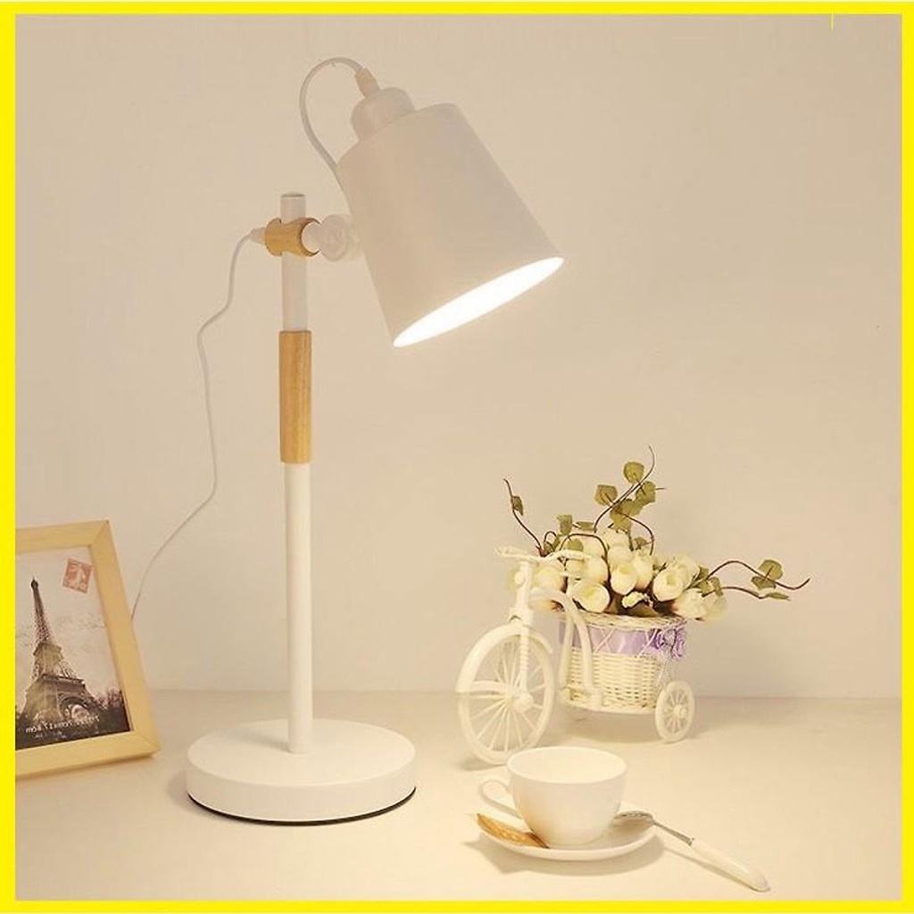 Đèn Học Điều Chỉnh Độ Sáng, Đèn bàn học ☀️Chống cận☀️ FDB01 kiểu dáng sang trọng, chống lóa mắt, tiết kiệm điện + Bóng đ