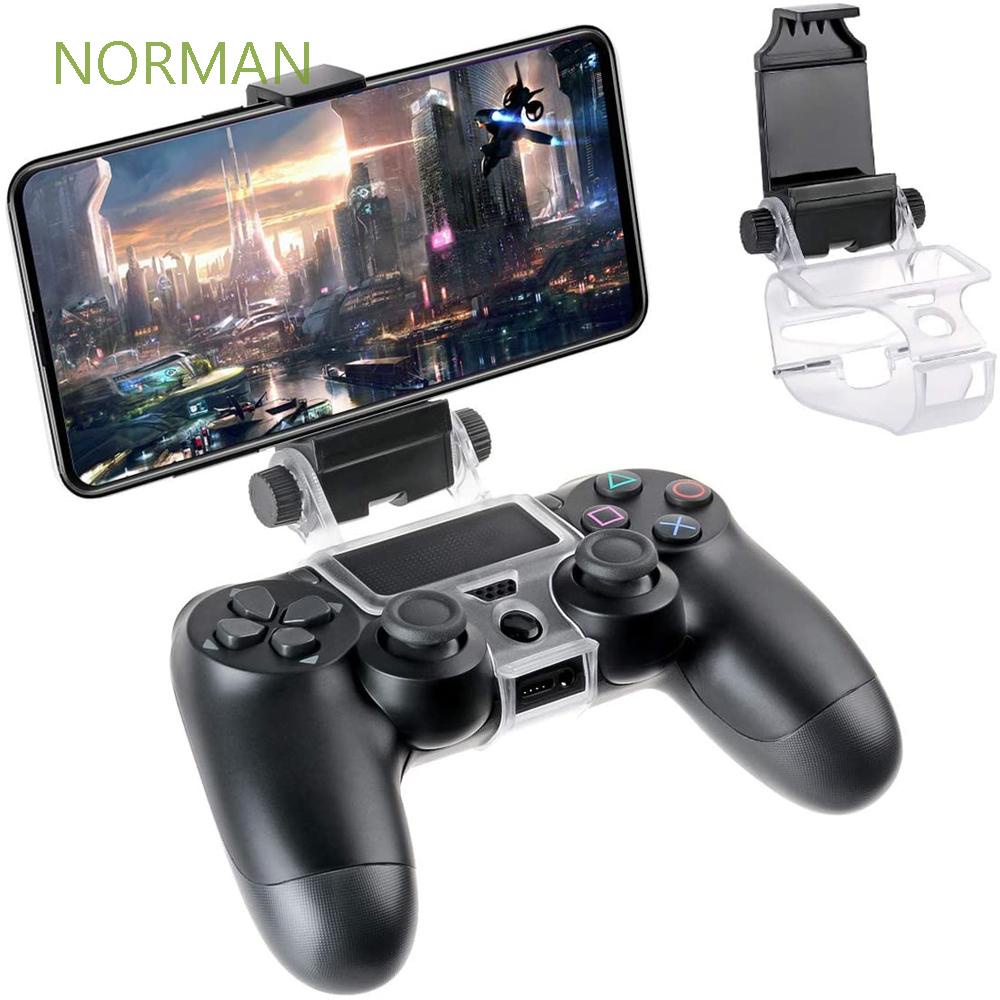 Giá đỡ kẹp điện thoại gắn tay cầm chơi game Playstation 4 bằng ABS siêu bền tùy chỉnh được