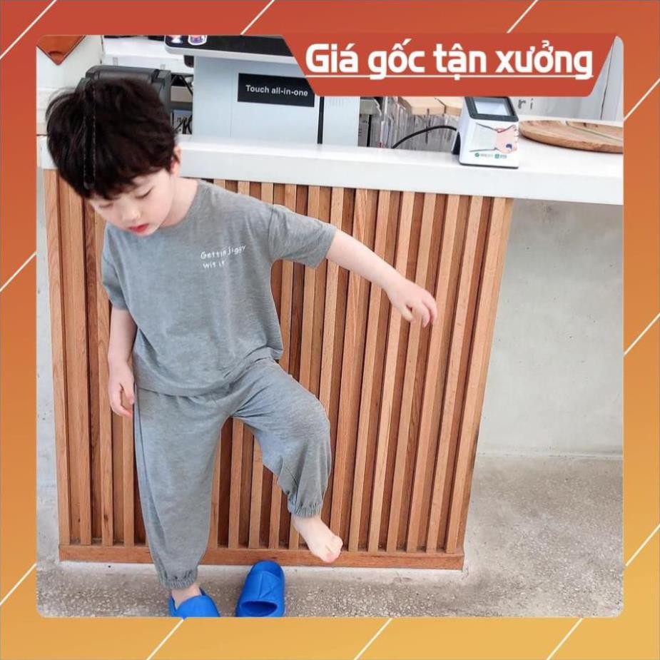 Quần áo trẻ em,đồ bộ em bé - bộ minky mom tay ngắn quần dài cho bé trai bé gái - bộ ngủ cho bé