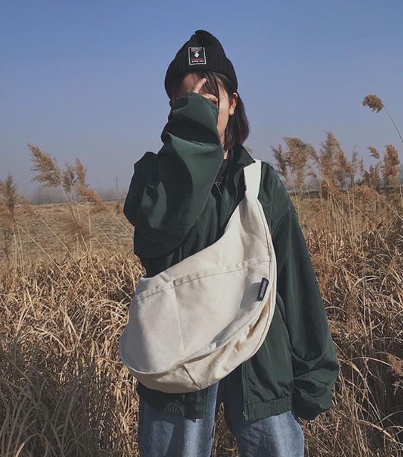 Túi chéo tote dạng bầu