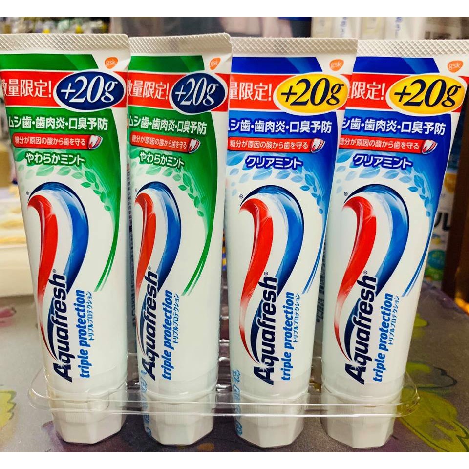 Kem đánh răng Aquafresh Nhật Bản +20g