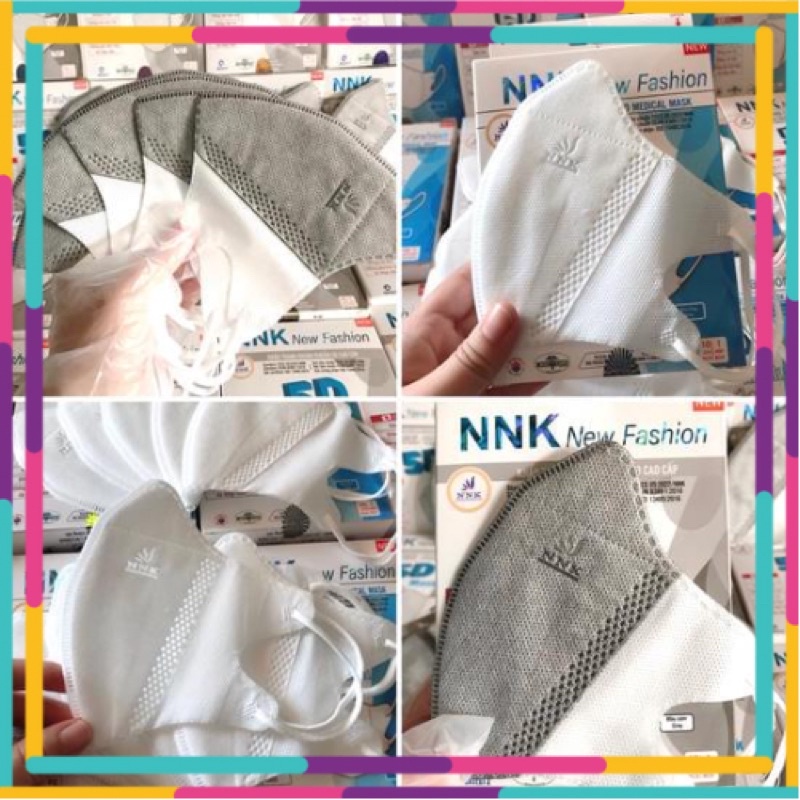 Khẩu Trang 5D Mask NNK Cao Cấp,Dày Ôm Kín(Hộp 10c)