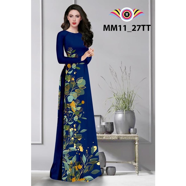 SÉT ÁO DÀI MAY SẴN ĐỦ SIZE KÈM QUẦN