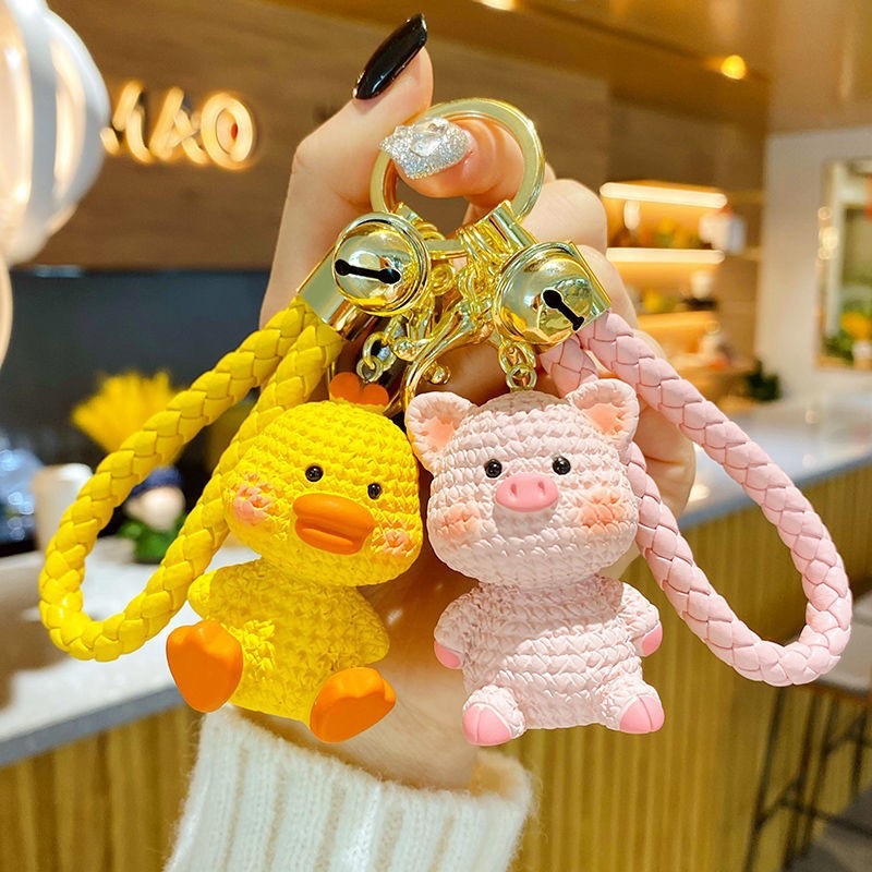 Móc Khoá Hình Thú Dễ Thương A39, Móc Chìa Khoá Thú Cute Đủ Màu Đáng Yêu