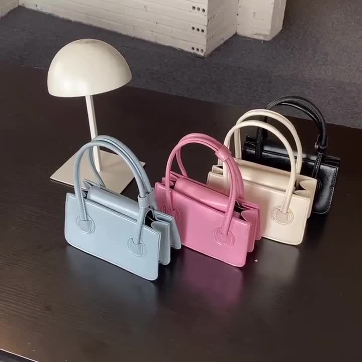 Kèm ảnh thật TÚI XÁCH NỮ MINI HAI NGĂN KÈM DÂY ĐEO CHÉO PHONG CÁCH HÀN QUỐC | BigBuy360 - bigbuy360.vn