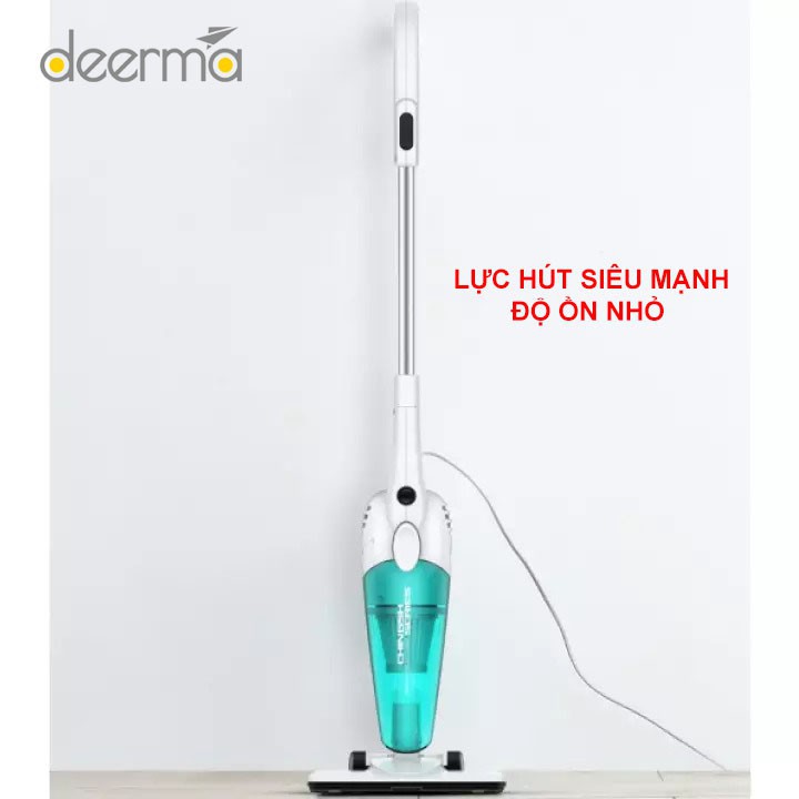 Máy hút bụi cầm tay gia đình Deerma DX118C / DX115C (Tặng 1 lõi lọc bụi HEPA khi chọn BH 2 năm)