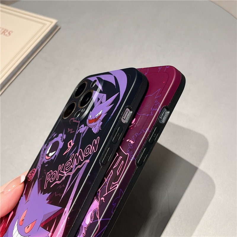 Ốp Điện Thoại Nhám Chống Sốc In Hình pokemon Cho iphone 14 13 12 11 pro max iphone11