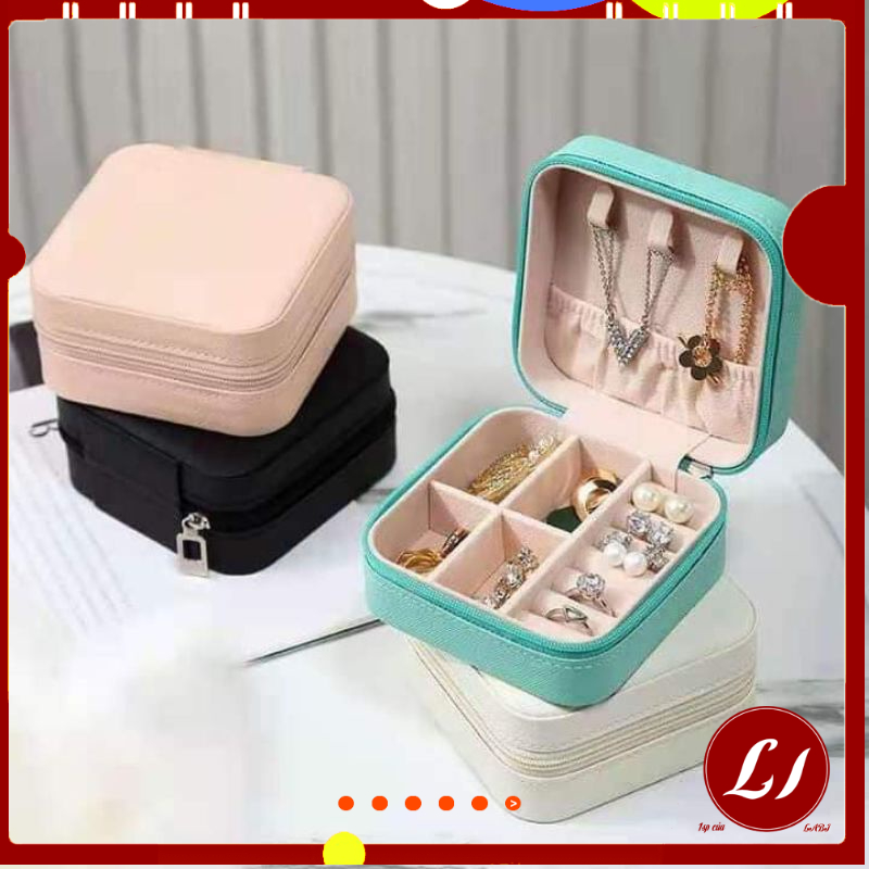 Hộp ĐỰNG TRANG SỨC da PU nhỏ nhắn, sang trọng
