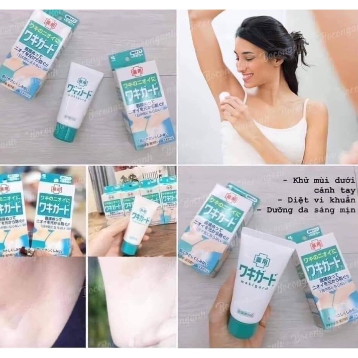 Lăn Khử Mùi Hôi Nách KOBAYASHI Dạng Gel - Nhật Bản