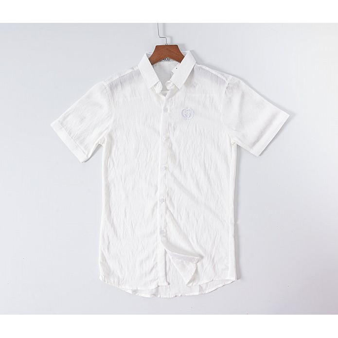 Áo sơ mi lụa ngắn tay nam LB009, vải dày, mát , đường may sắc sảo, áo sơ mi cao cấp LB1990 store | BigBuy360 - bigbuy360.vn