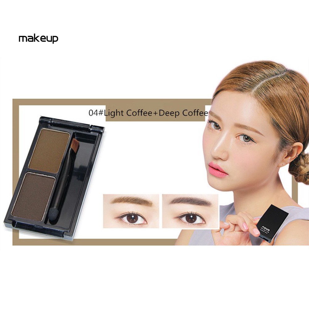 [Hàng mới về] Phấn kẻ mày NOVO chống thấm nước lâu trôi chống thấm mồ hôi 2 trong 1 | BigBuy360 - bigbuy360.vn