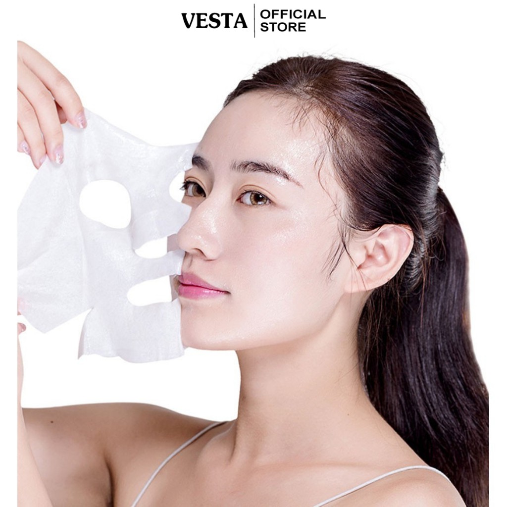 Mặt nạ giấy vitamin C mask dưỡng trắng da cấp ẩm chiết xuất cam bioaqua | BigBuy360 - bigbuy360.vn