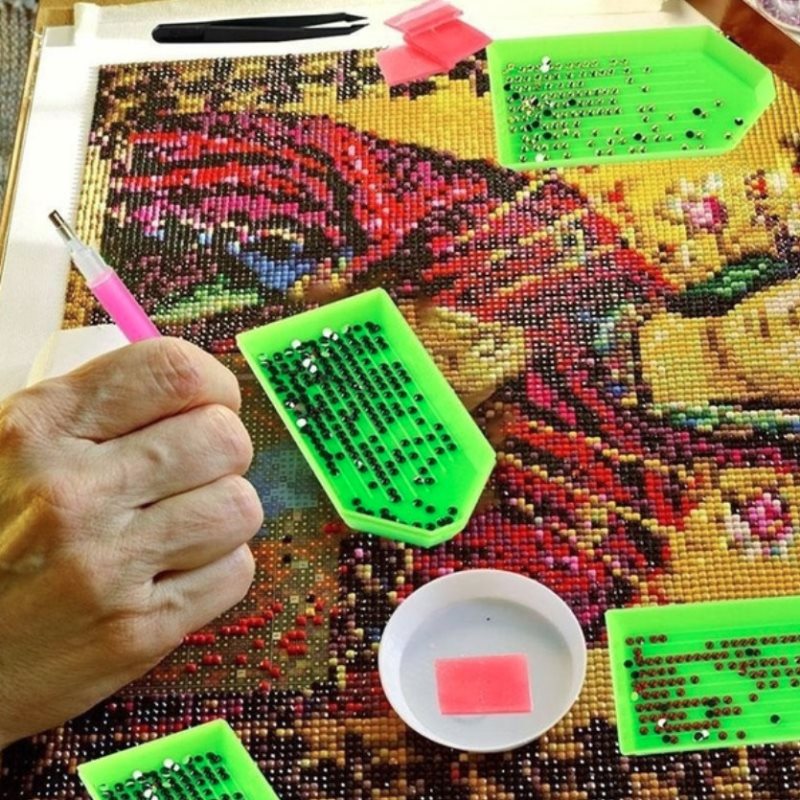 Bộ Tranh Đính Đá 5D Họa Tiết Ba Viên Đá Độc Đáo DIY 0129