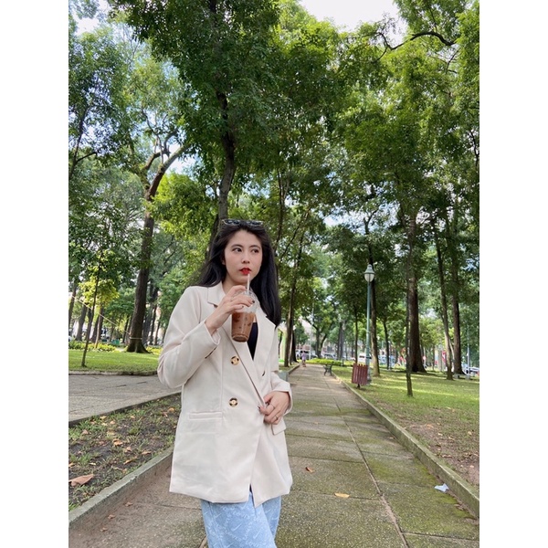 Áo blazer, áo vest 2 lớp 4 cúc chuẩn form | BigBuy360 - bigbuy360.vn